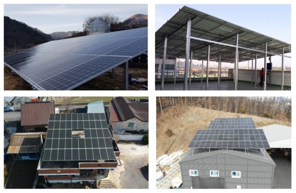 최근 늘러나고 있는 소형RPS 태양광 발전. 사진제공=(주)태담