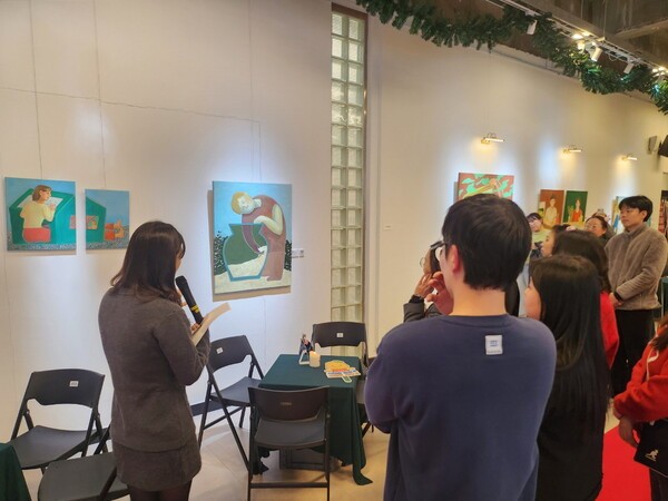 최슬아 작가 ‘여정: 감정의 흐름’ 전시(사진=시흥시)