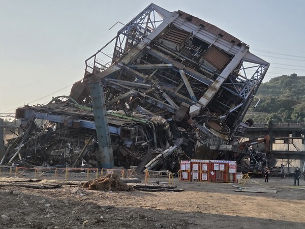 동서발전 울산화력발전소 매몰 사고 현장 [사진=소방청]