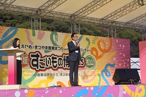 국제아동미술교류전에서 축사하는 강정구 의장 (사진=평택시의회)