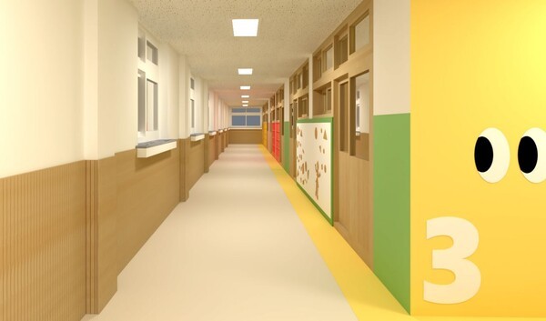 신산초등학교 다문화특화 다함께돌봄센터 시설개선 완료 후 예상 이미지(사진=파주시)