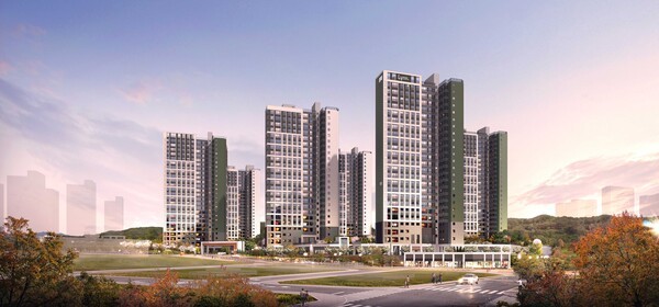 화성 남양뉴타운 우미린 에듀하이 투시도(사진=우미건설)