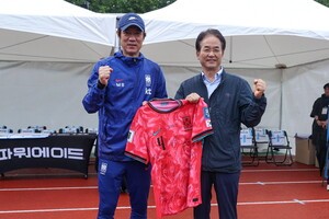 대한민국 축구대표팀, 고양서 브라질·파라과이전 대비 훈련