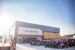 [말말말] 정장선 평택시장 "청북 다목적 체육관 준공…주민 생활체육 확대"