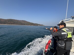 "해안가 마약류 비상"…평택해경, 해안가 마약류 유입 관련 도서지역 현장점검